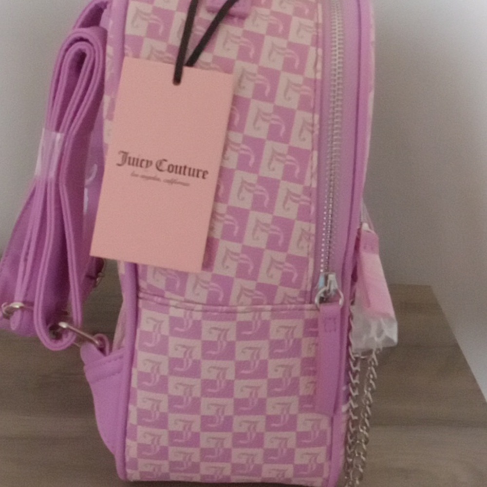 Juicy Couture Violet Logo Backpack - Picture 4 of 7